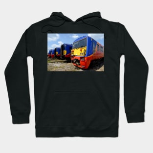 South Western Railway trains at Long Marston Hoodie